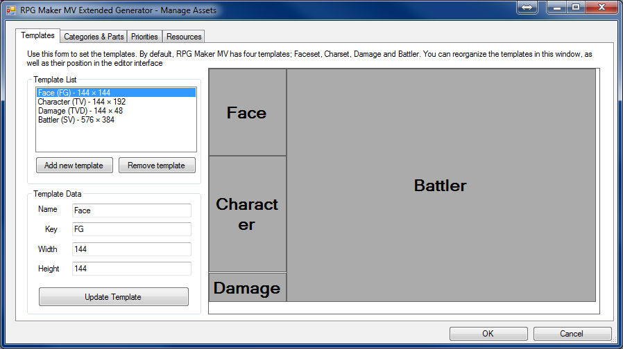 RPG Maker MV/MZ Extended Generator - Version 0.68 - Update on the 10th  April 2021