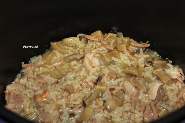 Risotto Cookeo Aux Champignons A Ma Facon Mamy Nadine