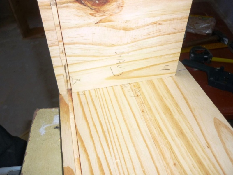 assemblage tiroirs bois