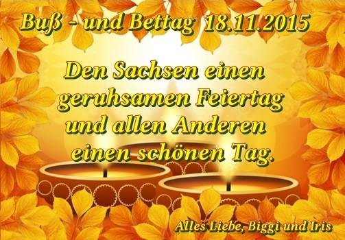 Zum Buß und Bettag