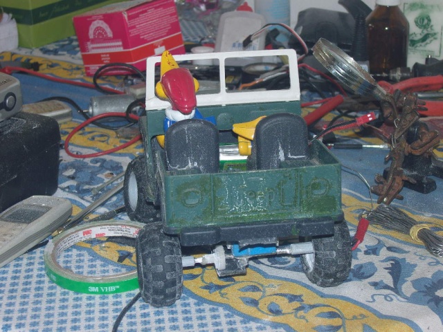 homemade rc crawler chassis