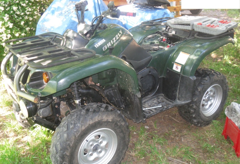 quad yamaha 660 grizzly 2004