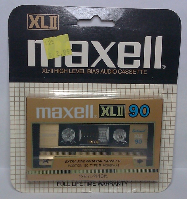 Maxell UDXL Reel to Reel Recording Tape, LP, 7 Reel, 1800 ft