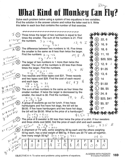 what-kind-of-monkey-can-fly-worksheet-answers