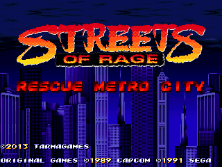 Streets Of Rage Remake 5.1