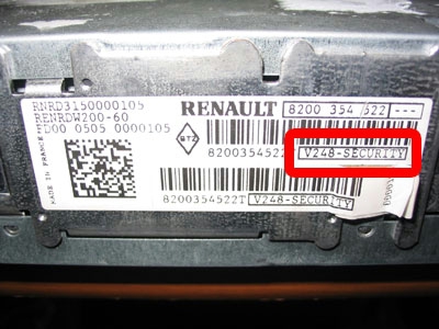 Autoradio Renault Phillips bloqué sur code et code perdu. - Autoradio -  Auto Evasion