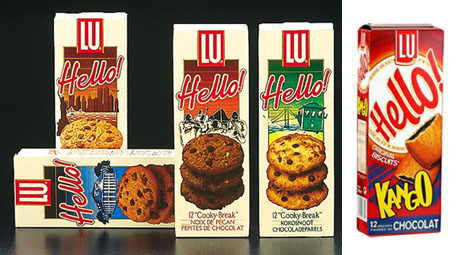 Publicité biscuit 'Barquette' de Lu - 1998 