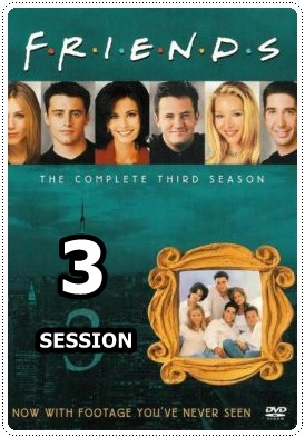 مسلسل Friends 1996 الجزء الثالث مجمع برابط واحد كامل HD