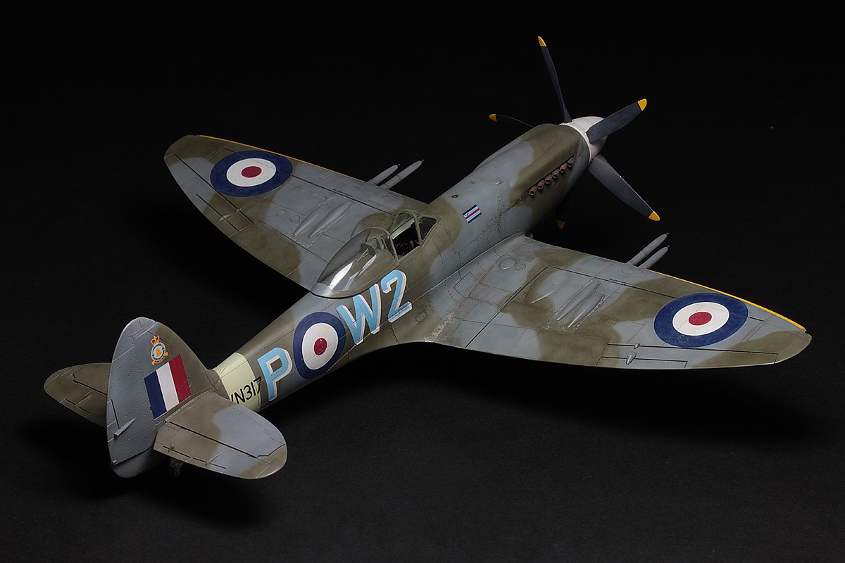 1/48 Eduard (Airfix) Spitfire Mk24 - Non-LSP Works - Large Scale Planes